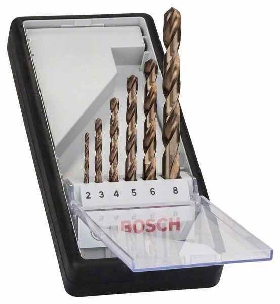 BOSCH 6-dielna sada vrtákov RL-kov. HSS-Co,135° 2.607.019.924 Sada...