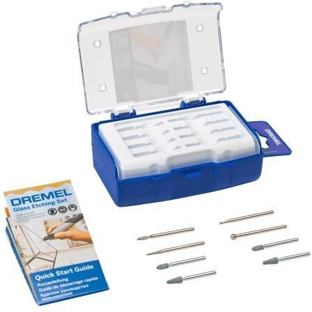 Dremel 8 darabos üvegcsiszoló tartozékkészlet Csiszolókorong