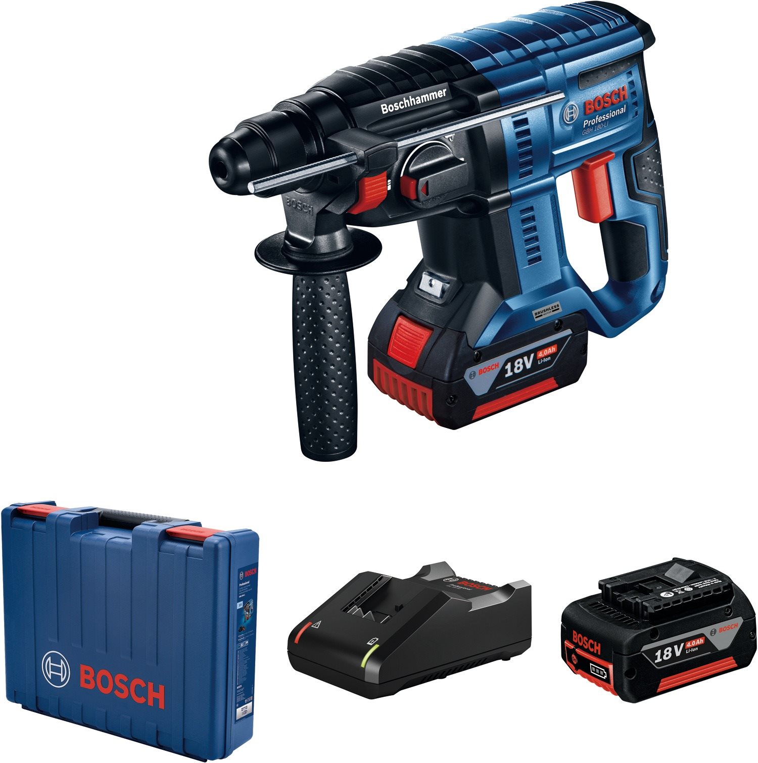 Bosch GBH 180-LI Professional set Vŕtacie kladivo