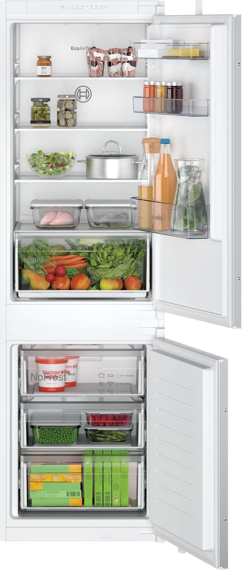 BOSCH KIN86NSE0 Serie 2 Beépíthető hűtő
