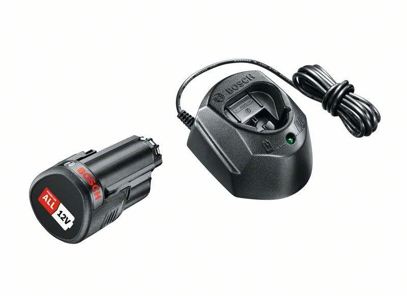 BOSCH Starter Súprava PBA 12 V 1,5 Ah O-A + GAL1210 Nabíjačka aku...