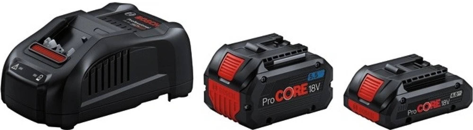 Bosch GBA ProCORE 18 V 5.5 Ah + ProCORE 18 V 4.0 Ah Nabíjačka a...