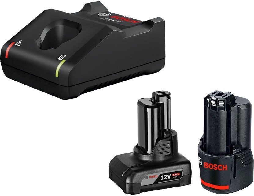 Bosch GBA 12 V 2,0 Ah + GBA 12 V 4,0 Ah + GAL 12 V-40 Nabíjačka a...