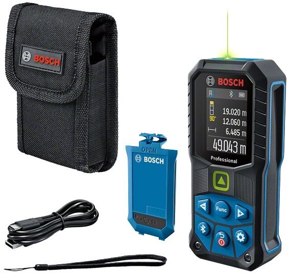 Bosch GLM 50-27 CG + Li-Ion adaptér Laserový diaľkomer
