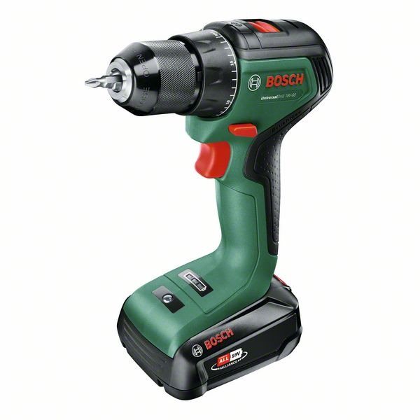 Bosch UniversalDrill 18V-55 (1× 2,0Ah) + AL18V-20 Aku vŕtačka