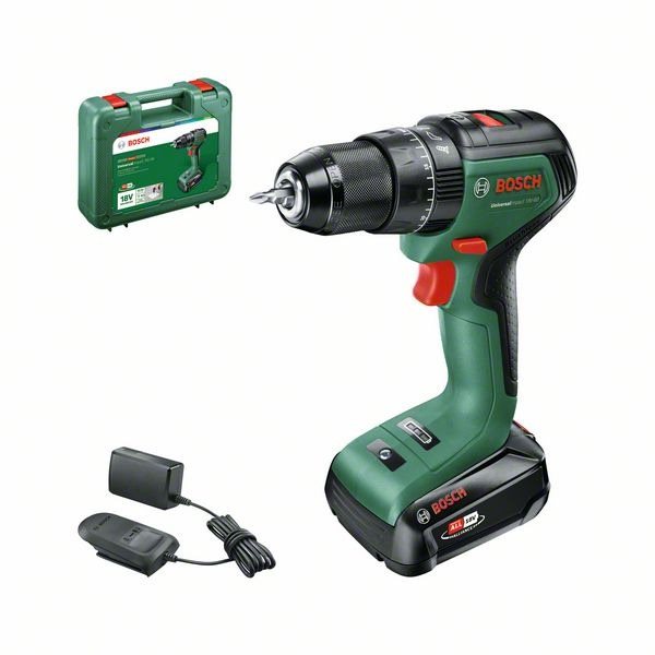 Bosch UniversalImpact 18V-55 (1× 2,0Ah) + AL18V-20 Aku vŕtačka
