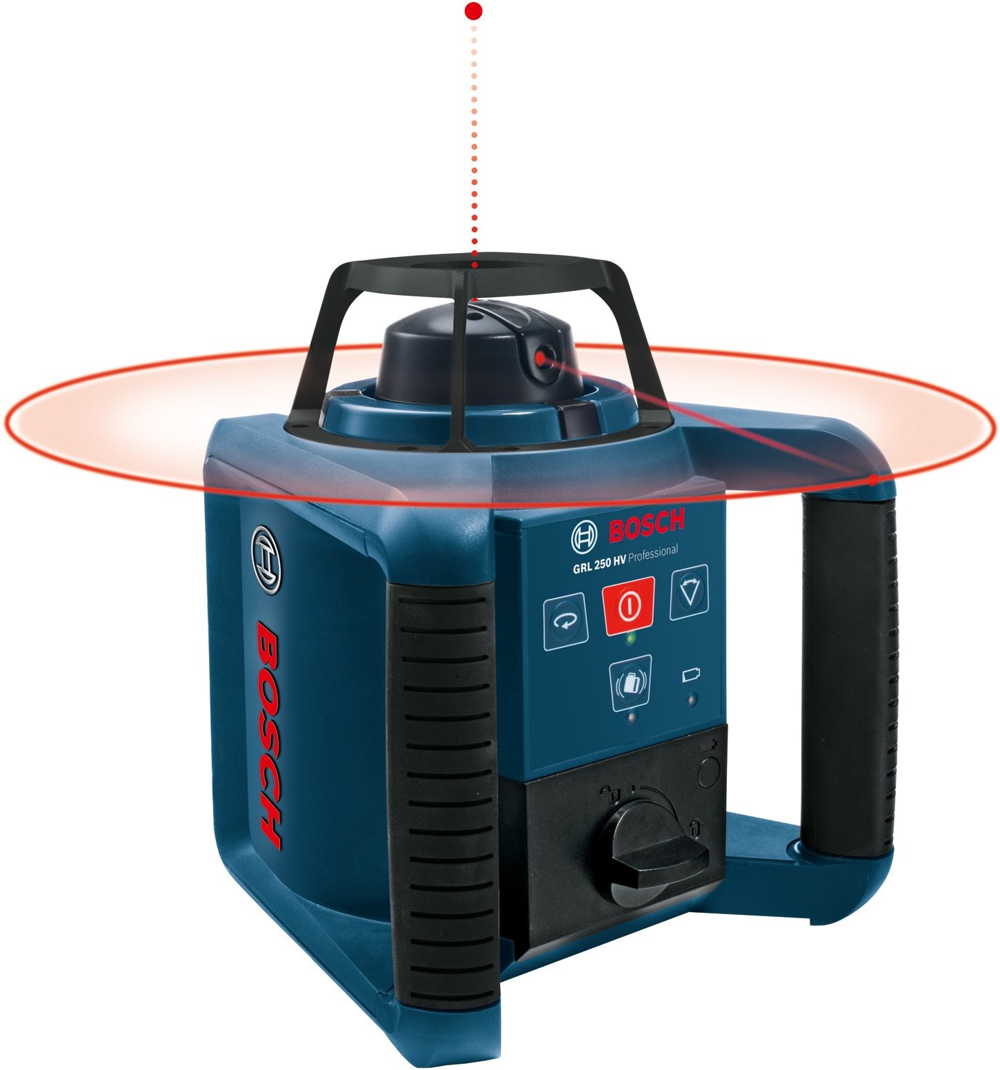 Bosch Professional GRL 250HV + RC1 0.601.061.600 Forgólézer