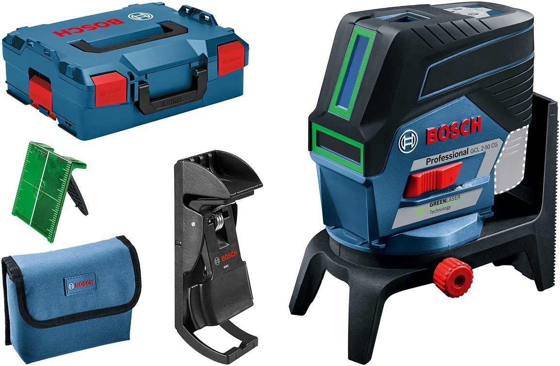 BOSCH GCL 2-50 CG Professional L-Boxx CC Lézeres szintező