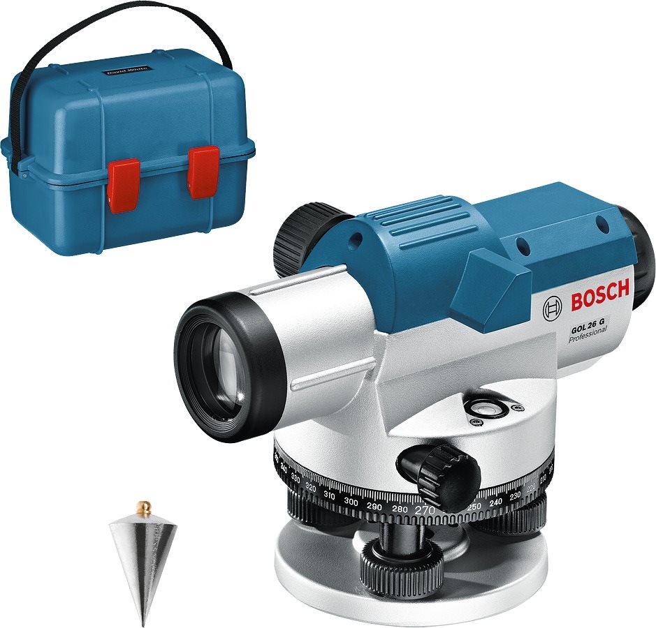 Bosch optikai vízmérték GOL 26 G Professional 0.601.068.001 Lézeres...