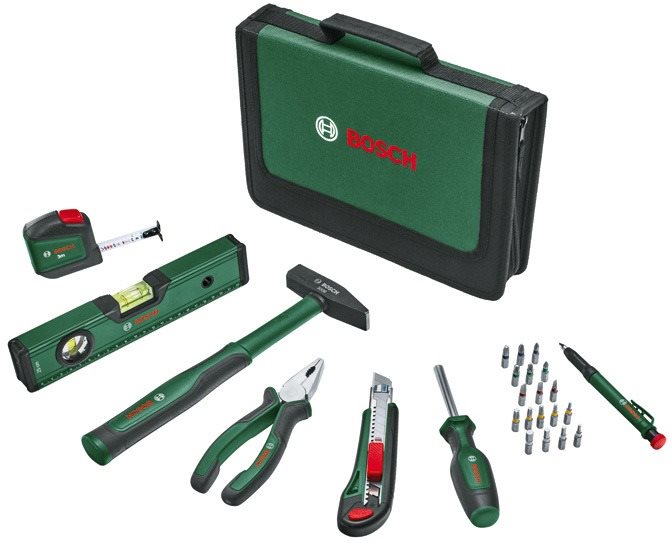 Bosch Kéziszerszám készlet, 25 db, V2, 1.600.A02.BY6 Szerszámkészlet