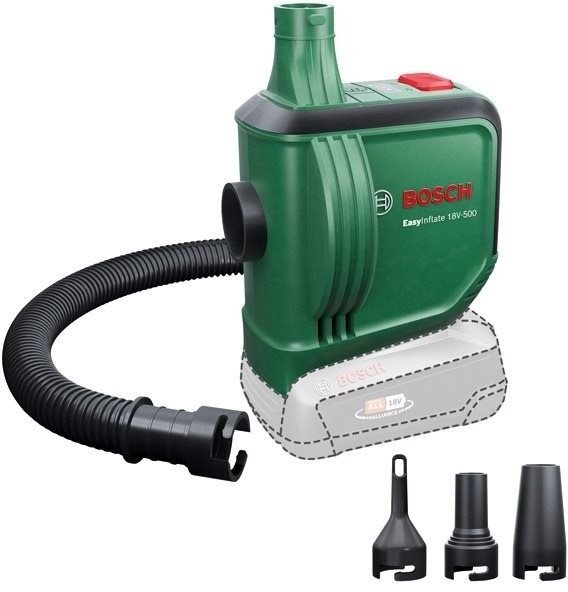 Bosch EasyInflate 18V-500 (akku és töltő nélkül, kartondoboz),...
