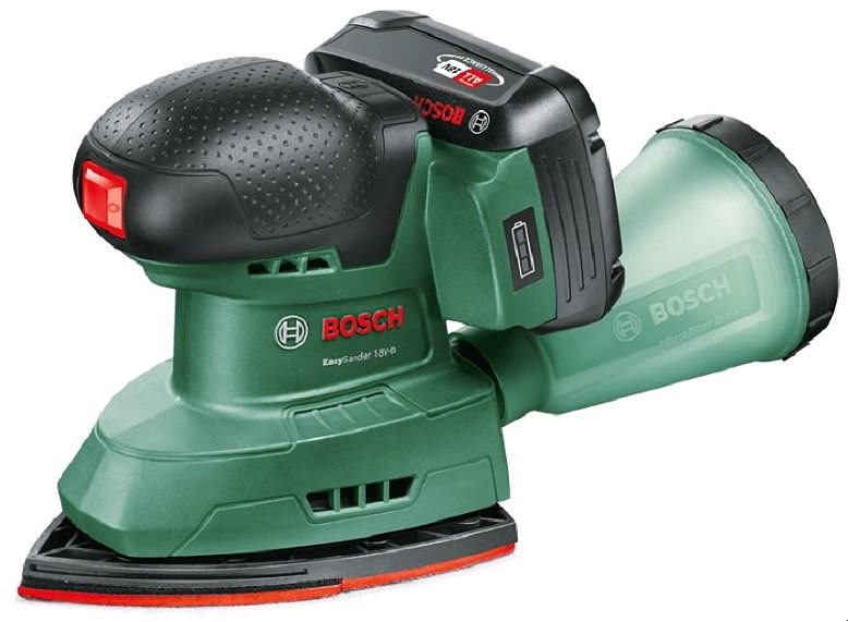 Bosch EasySander 18V-8 (1x 2.0Ah, töltő), 0.603.3E3.002 Rezgőcsiszoló