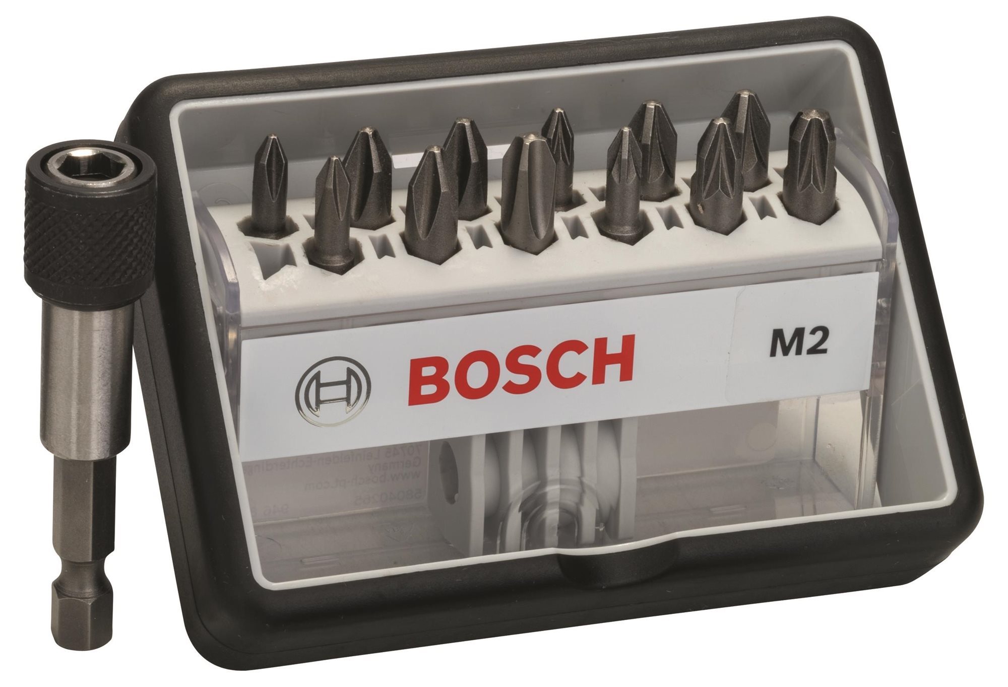 BOSCH Sada šroubovacích bitů Robust Line, M PH/PZ, verze Extra...