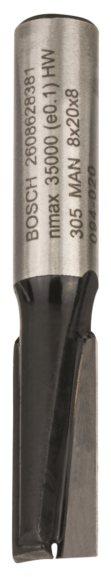 BOSCH 2608628381 horonymaró, 8 mm, D1 8 mm, L 19,6 mm, G 51 mm...