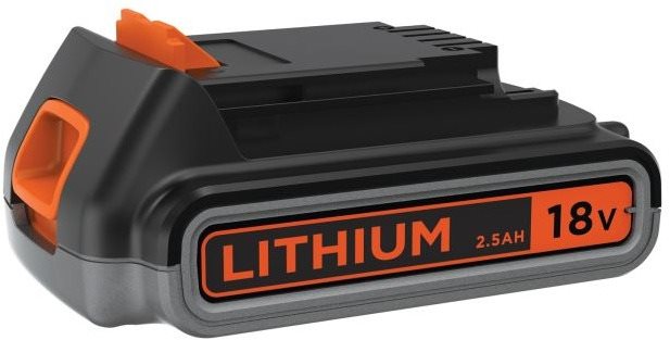 Black+Decker BL2518, 18 V, 2,5 Ah, Li-ion Akkumulátor akkus...