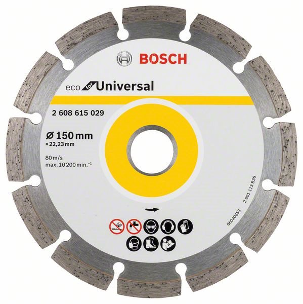 BOSCH Universal 150x22.23x2.1x7mm 2.608.615.029 Diamantový kotouč
