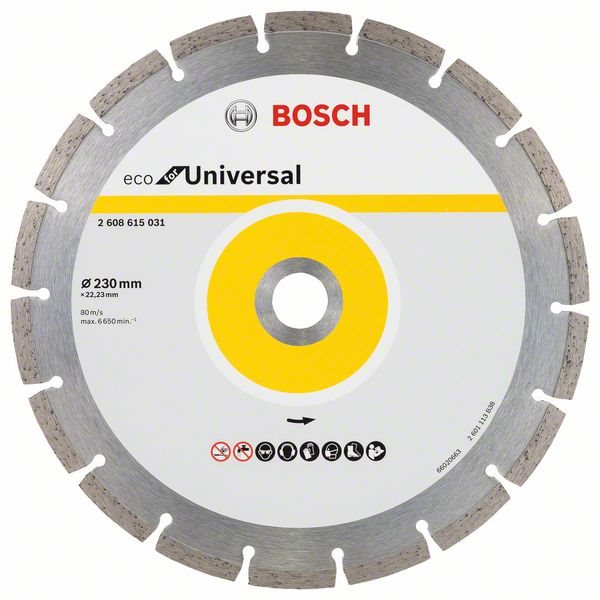 BOSCH Universal 230x22.23x2.6x7mm 2.608.615.031 Diamantový kotouč