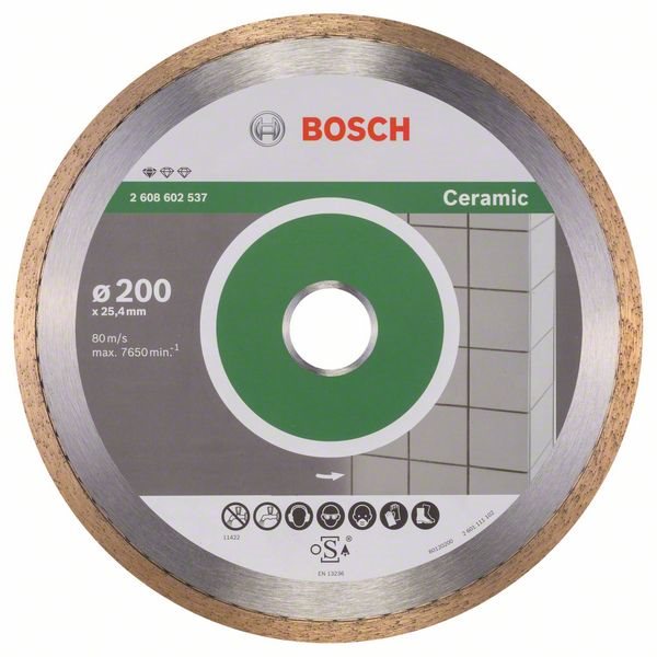 BOSCH 2608602537 Gyémánt darabolótárcsa, Standard for Ceramic...
