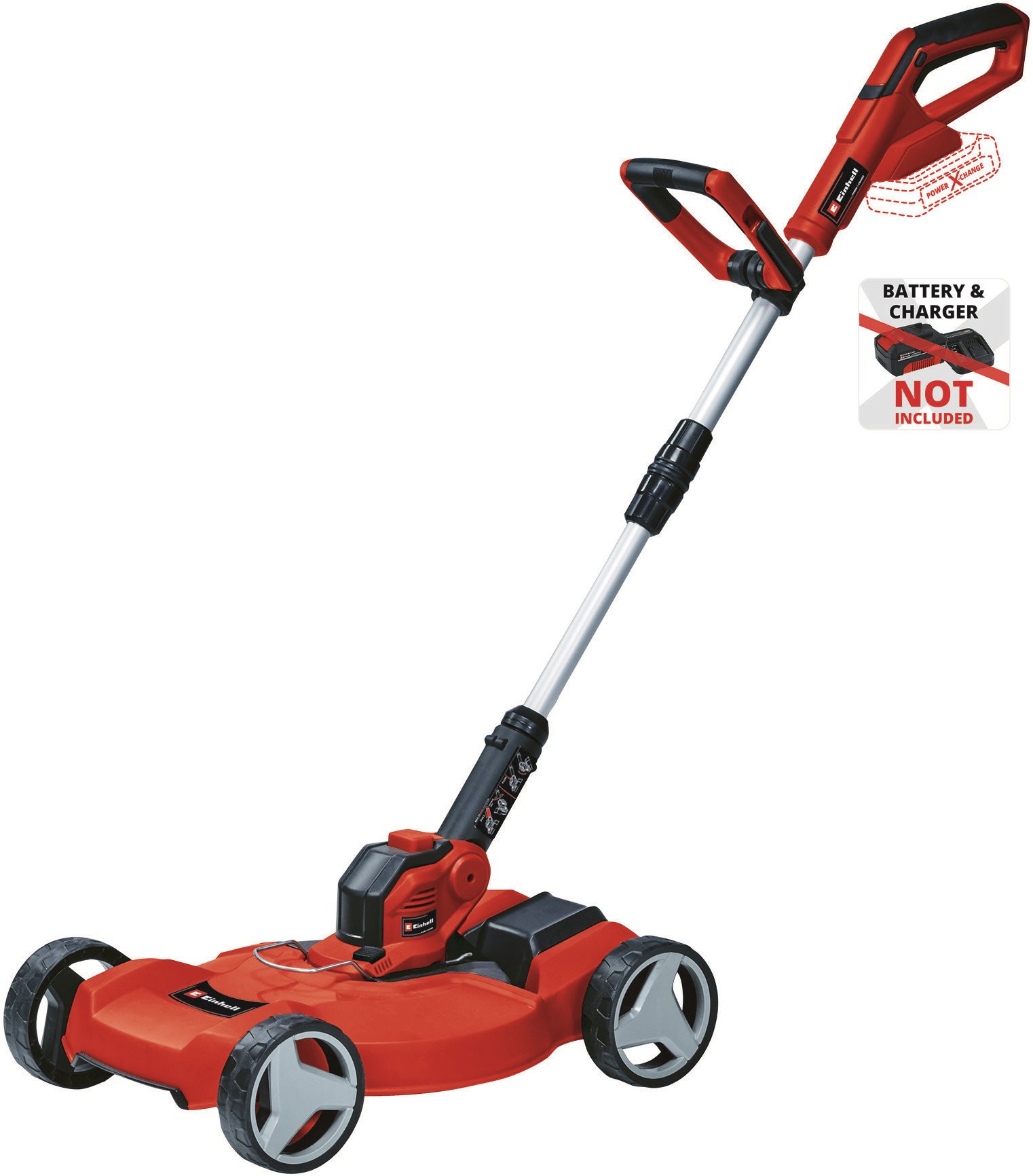 Einhell Akkus fűszegélyvágó kocsival GE-CT 18/28 Li TC-Solo...