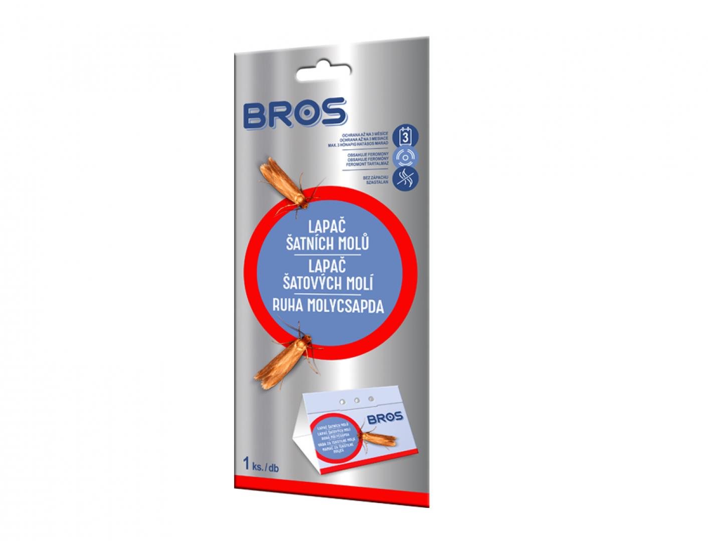 BROS Ruhamoly csapda, 1 db Rovarcsapda
