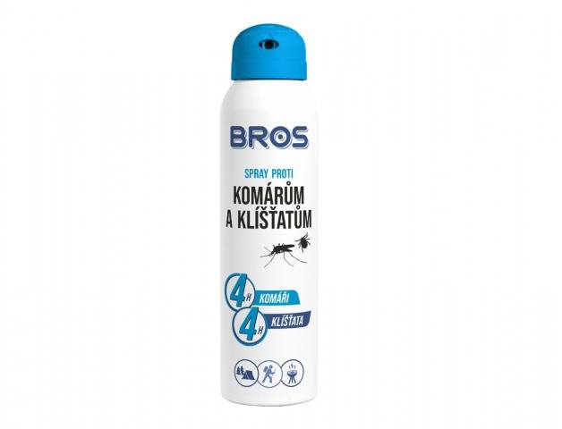 Repelent BROS sprej proti komárom a kliešťom 90 ml Repelent