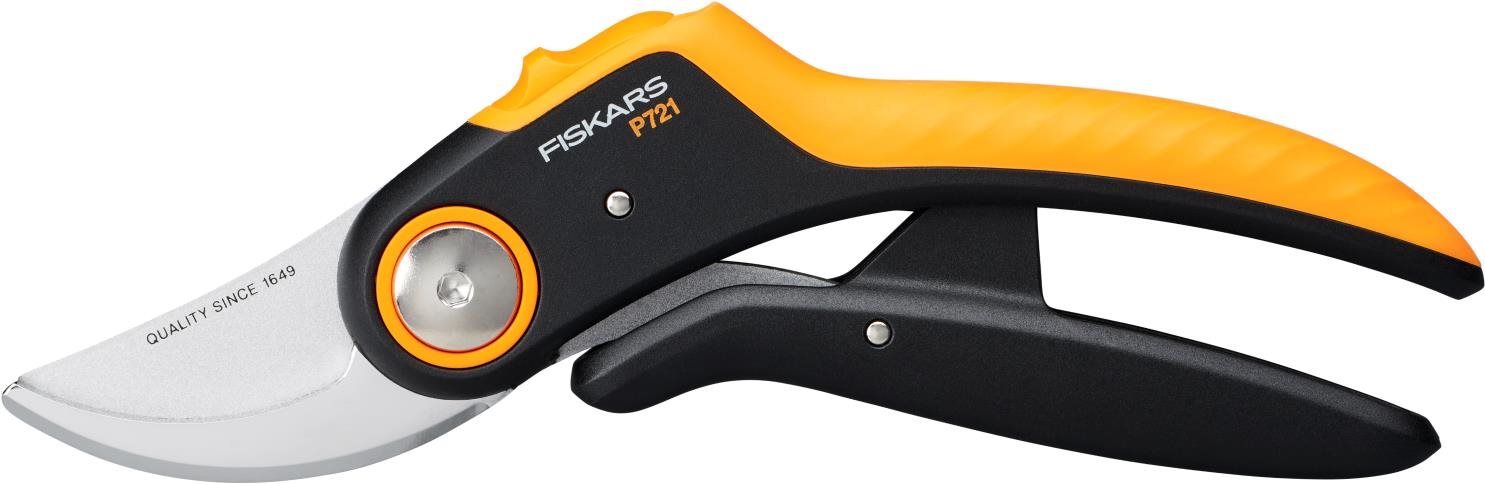 Fiskars Nožnice záhradné Plus™ PowerLever™ dvojčepeľové P721...