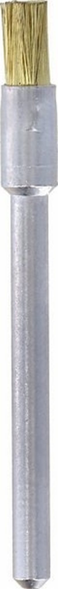 DREMEL Mosadzná kefa priama  3,2 mm Brúsna kefa