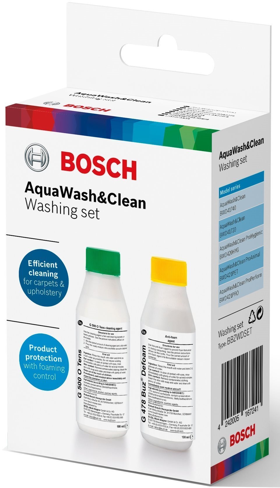BOSCH BBZWDSET Teppichreiniger