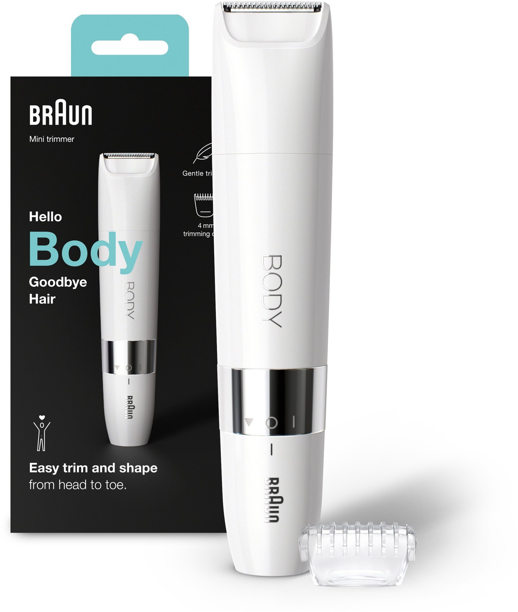 Braun BS1000 mini testszőrnyíró Trimmelő