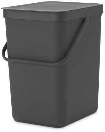 Brabantia Sort & Go 25L, grau Mülleimer