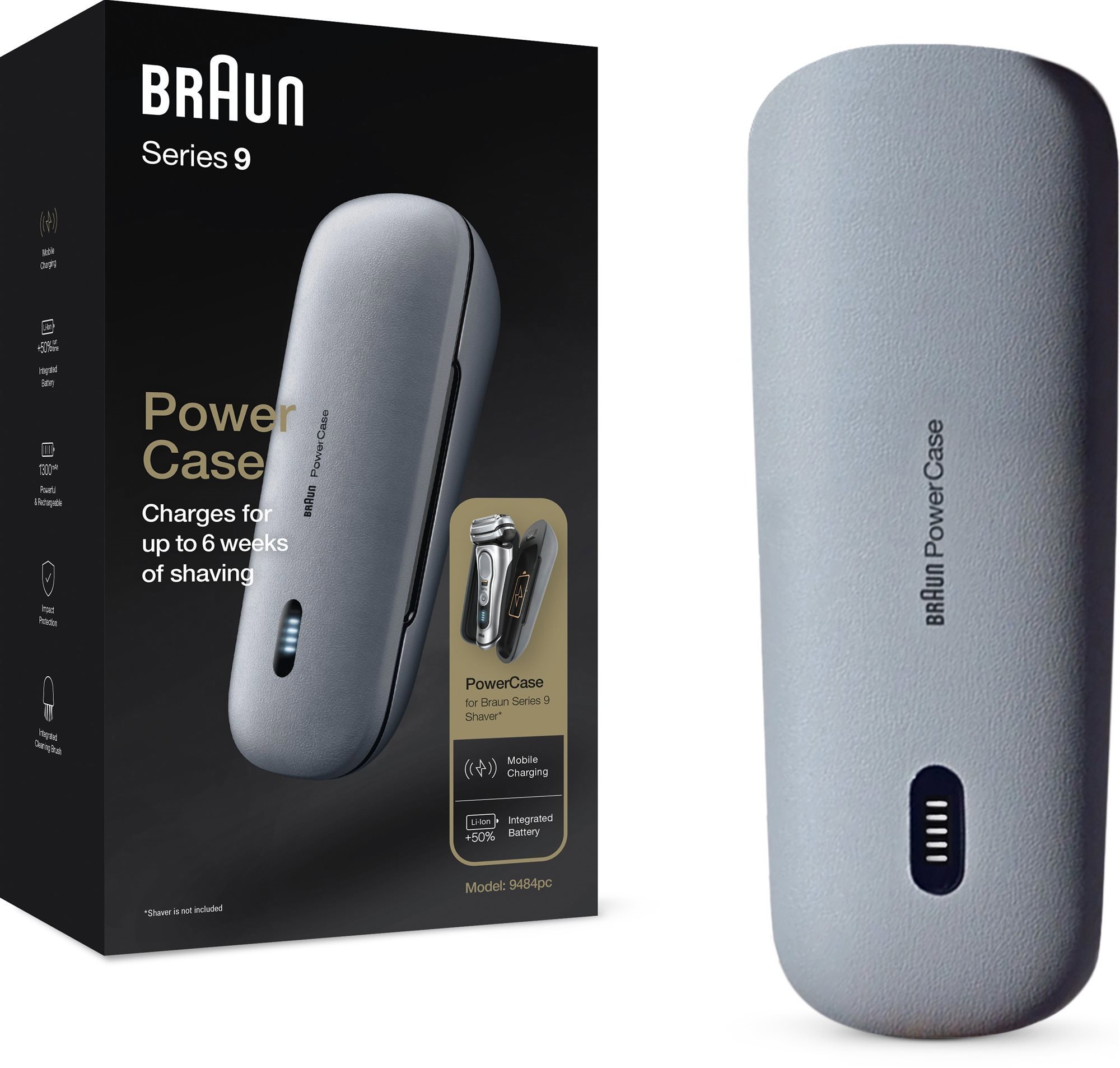Braun PowerCase mobil töltőtok Borotva tartozékok