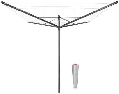 Brabantia Lift-O-Matic 50 m, hrot, antracit Sušiak na bielizeň
