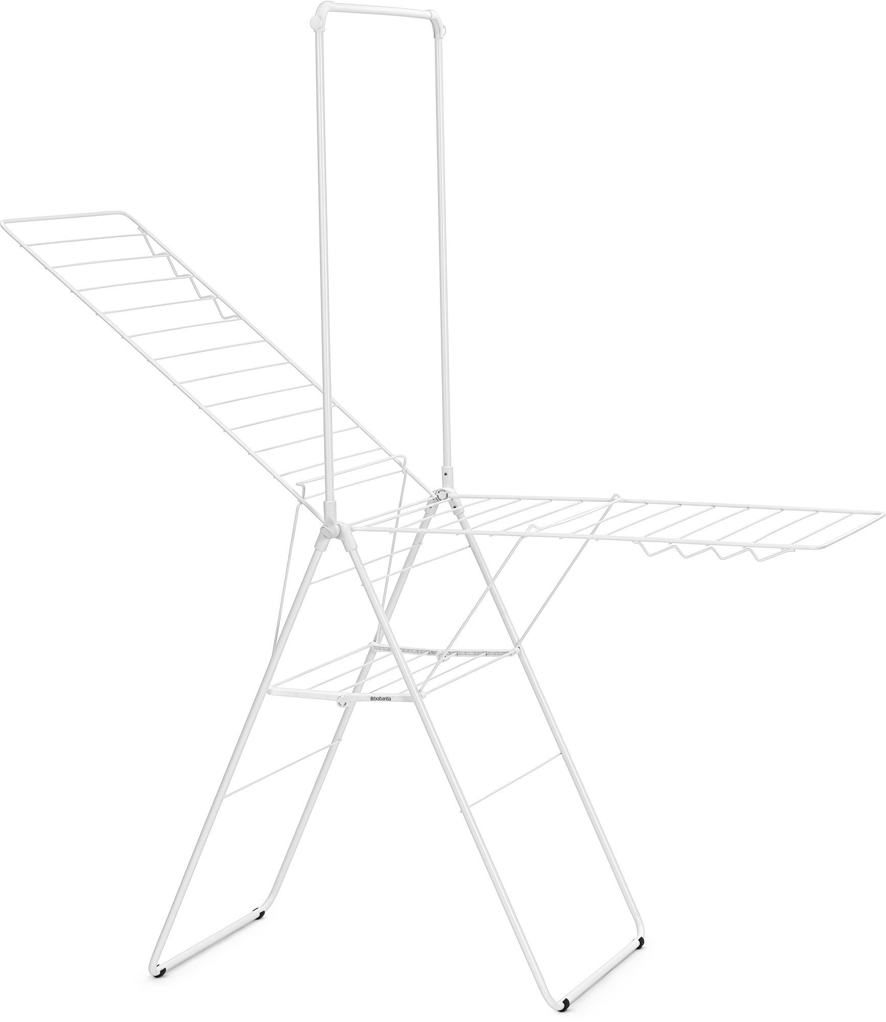Brabantia HangOn Wäschetrockner 25m mit Kleiderbügel - weiß...