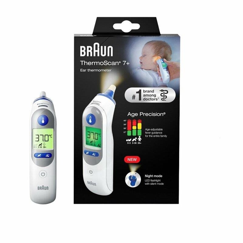 BRAUN ThermoScan 7+ IRT6525 Detský teplomer