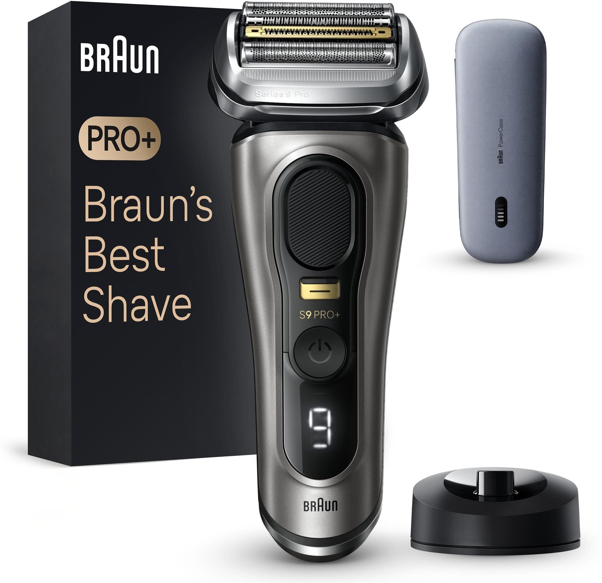 Braun Series 9 PRO+, Wet & Dry, 9525s, dunkelgrau Rasierer