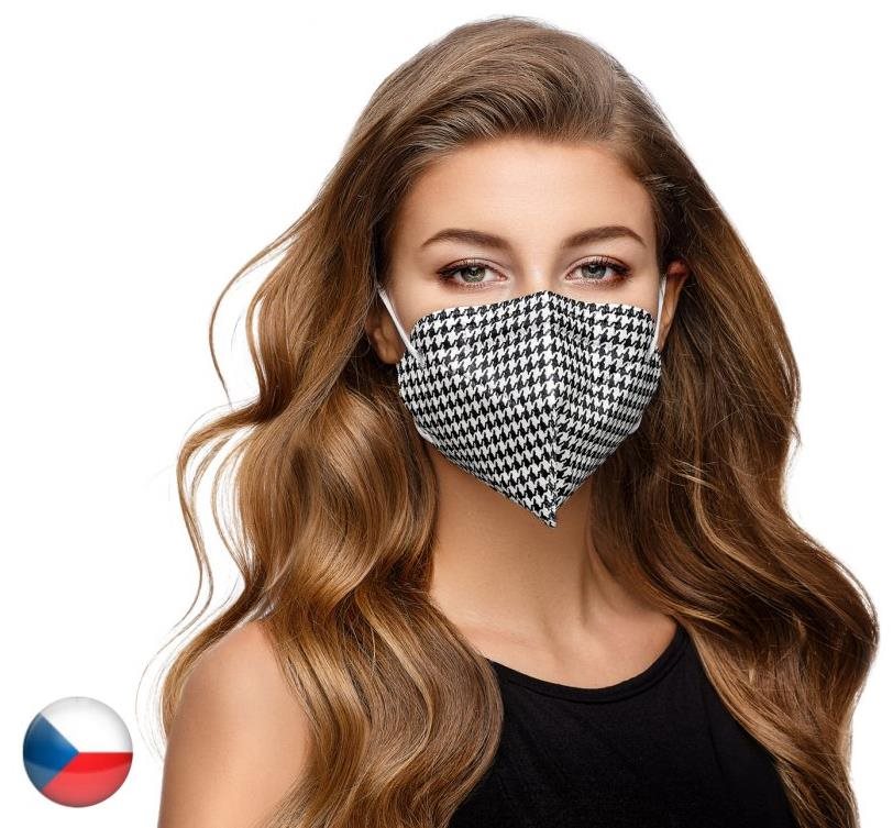 Český NanoRespirátor FFP2 – Palestína (č. 100) Respirátor