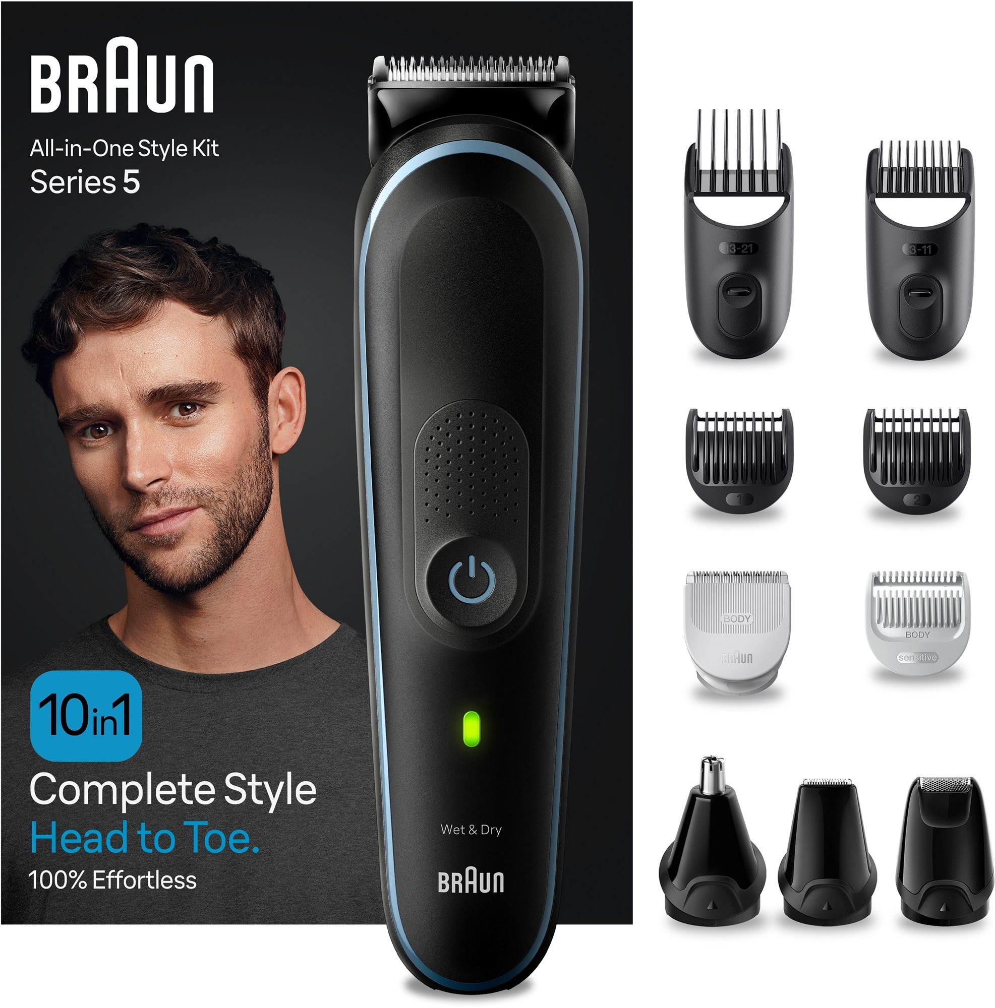 Braun All-in-One Series 5 MGK5445, 10in1 Haarschneidemaschine