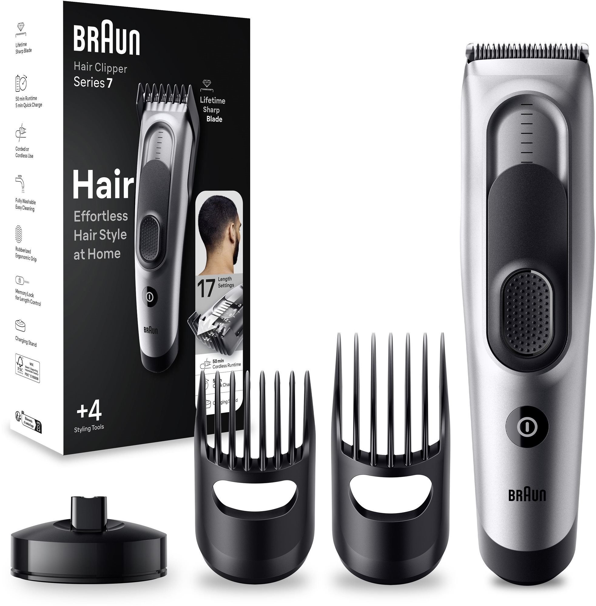 Braun Series 7 HC7390 Trimmelő