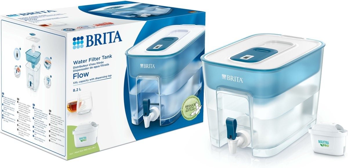 Brita Flow 8,2 l modrá Filtračná kanvica