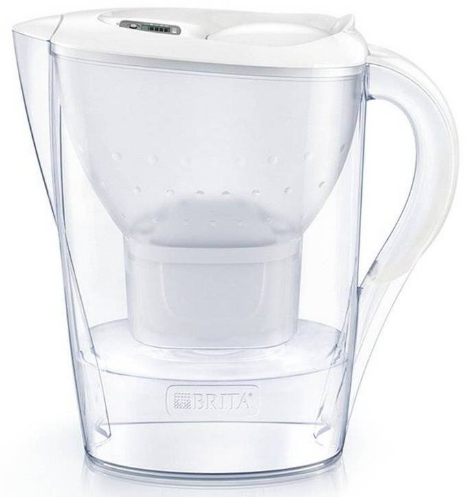 BRITA Marella Memo MX + weiß Filterkanne