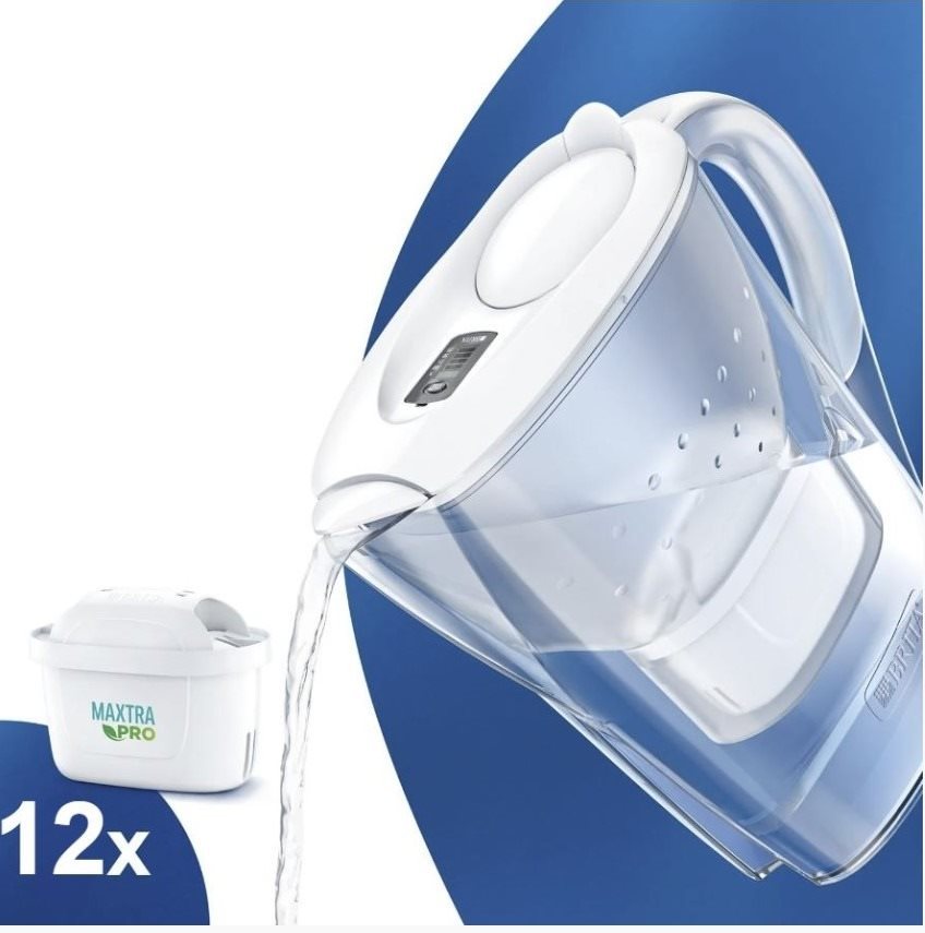 BRITA Marella 2,4 l biela 2024 + 12 MAXTRA PRO All in 1 Filtračná...