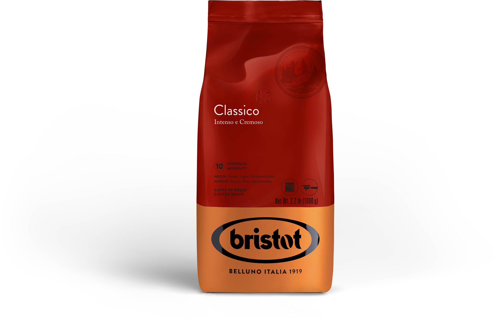 Bristot Classico 1000g Kávé