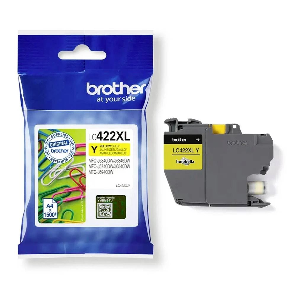 Brother LC-422XLY INK YELLOW F. Druckerpatrone