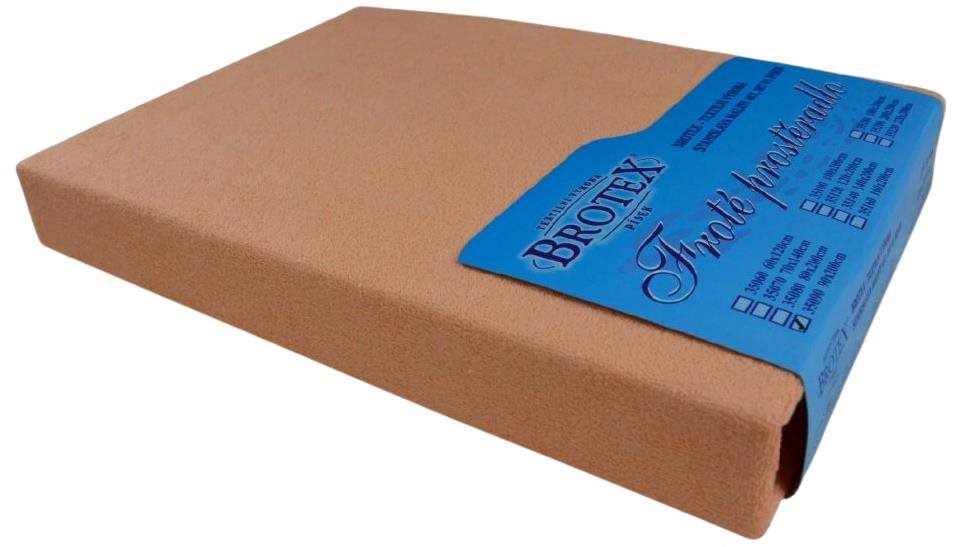 Brotex Froté prestieradlo lososové, 60 × 120 cm detské Plachta do...