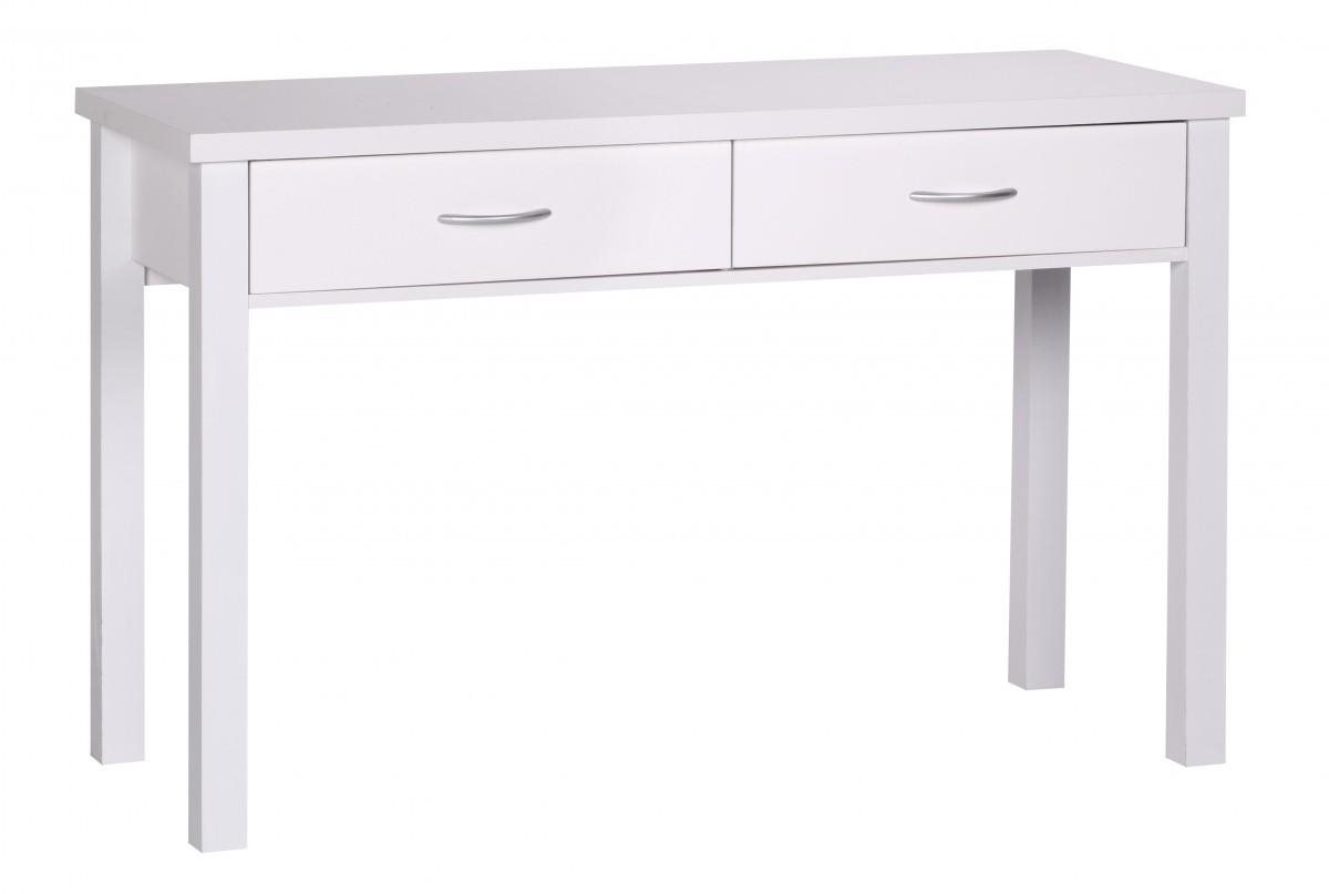 BRÜXXI Sam so zásuvkami 120 cm, biely Písací stôl
