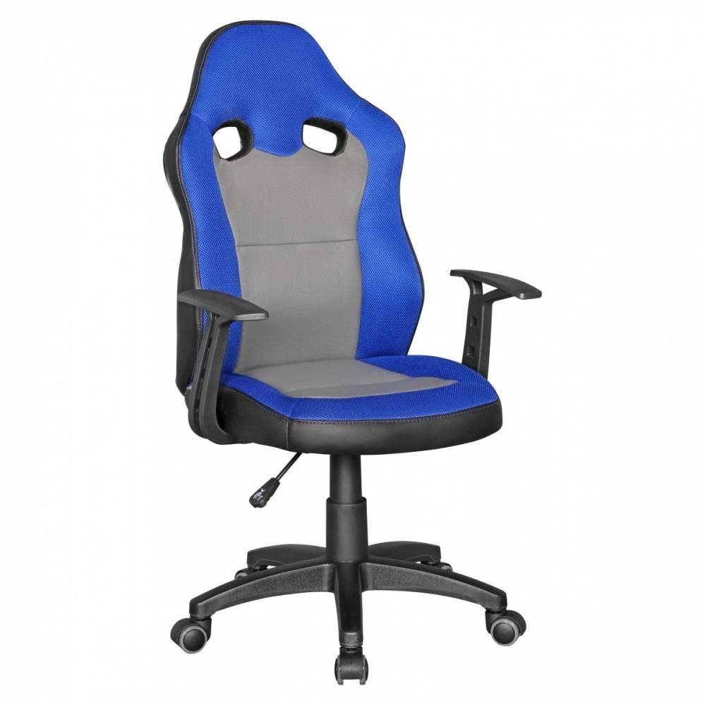 BRÜXXI Speedy, syntetická koža, modrá Detská stolička k písaciemu...