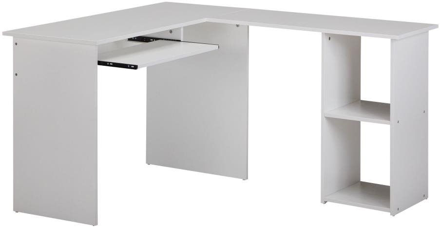 BRÜXXI Buero, 140 cm, biely Písací stôl