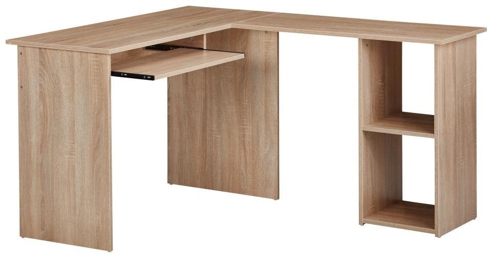BRÜXXI Buero, 140 cm, Sonoma tölgy Íróasztal