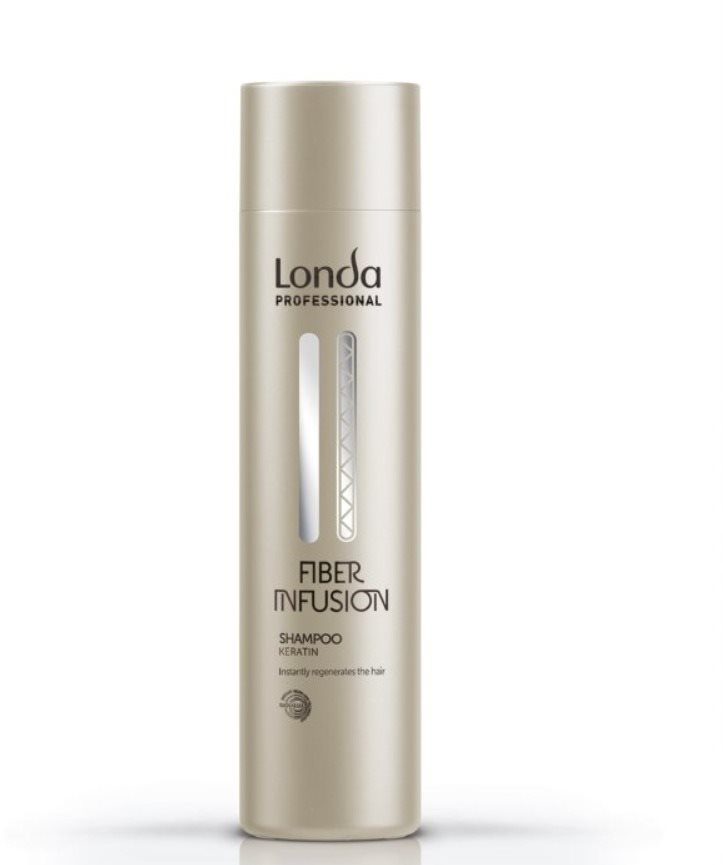 LONDA PROFESSIONAL Fiber Infusion Shampoo tápláló sampon száraz és...