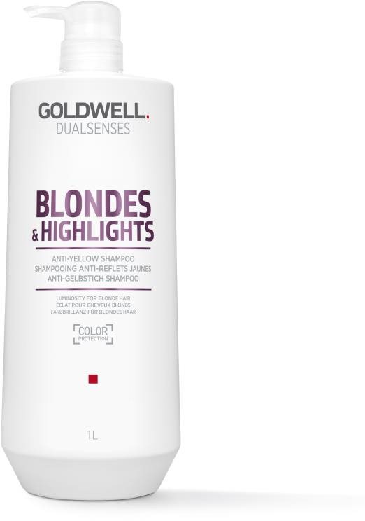 GOLDWELL Dualsenses Blondes & Highlights Anti-Yellow Shampoo šampón...